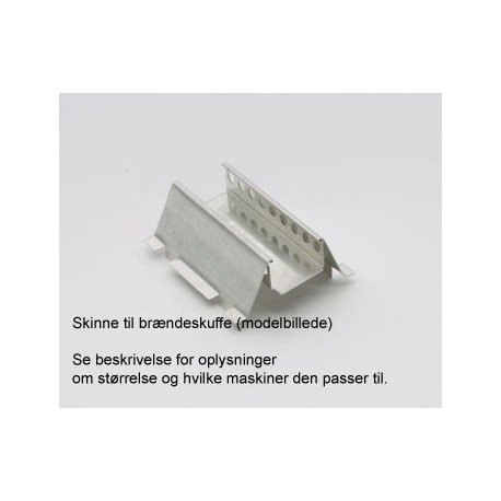 Skinne til brændeskuffe: D 12, D 14, D 141, D 16, D 161, D 165. Wilesco 01589