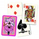 Spillekort med prinsesse og sommerfugle, 52 kort, 2 jokere. eeBoo