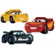 Disney Cars 3, Lynet McQueen, Jackson Storm og Cruz Ramirez. 4000 Hama midi perler