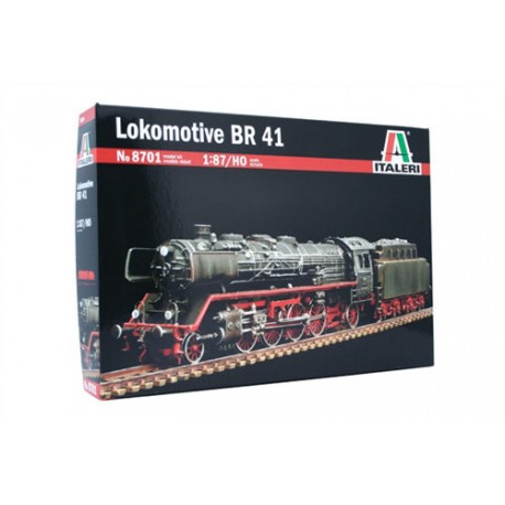BR 41. Tysk damplokomotiv, byggesæt. H0, 1:87. Italeri 8701